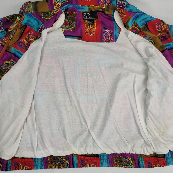 Vtg EVR Full Zip Jacket Sz Large - Picture 11 of 16